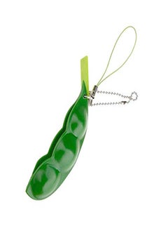 Generic Squeeze Bean Keychain – Fidget Focus Pea Toy for Stress & Anxiety Relief  - Image 1