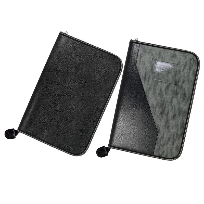 FUTURE X PU Leather LV Design 20-Leaf File Folder, Interview Portfolio Professional Files, Zipped File Folders, Document Holder, Certificate File Holder, File Bag (Multicolor Pack of 1) - Image 5