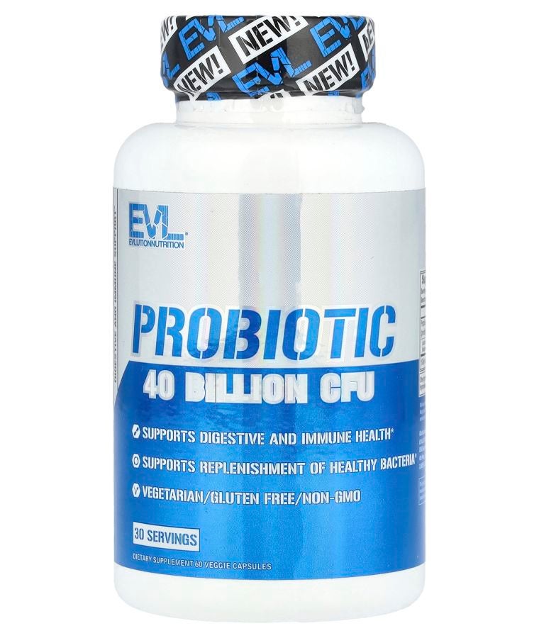 EVLUTION NUTRITION Probiotic 60 Veggie Capsules