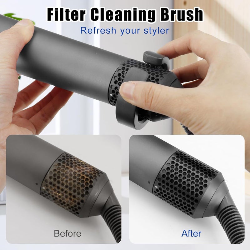 تشان تشنج فرشاة تنظيف الفلتر من لـ Dyson Airwrap HS01 أداة تصفيف الشعر، ملحقات الهواء اللطيفة 96976001 - Image 2