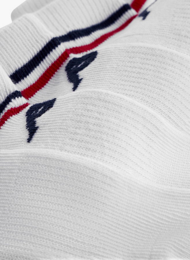 كابا جوارب رياضية بطول الكاحل مطبوعة غير تيري - مجموعة من 5 قطع - Image 4