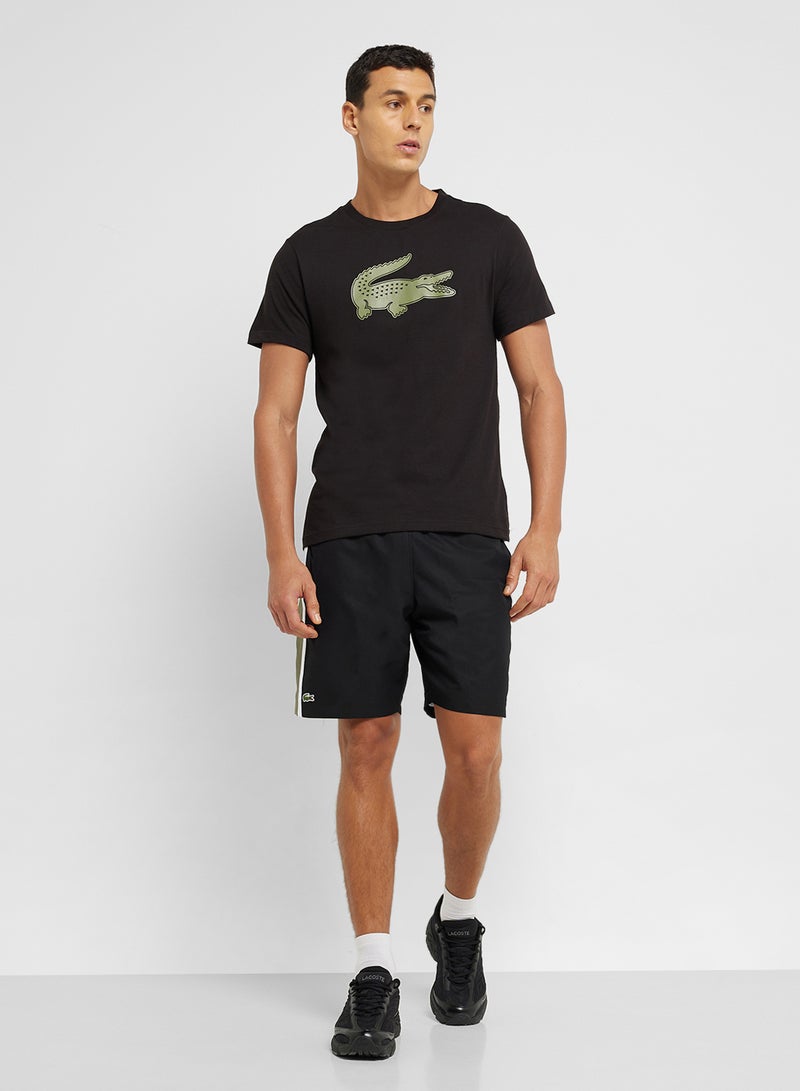 لاكوست شورت برباط بألوان متداخلة - Image 2