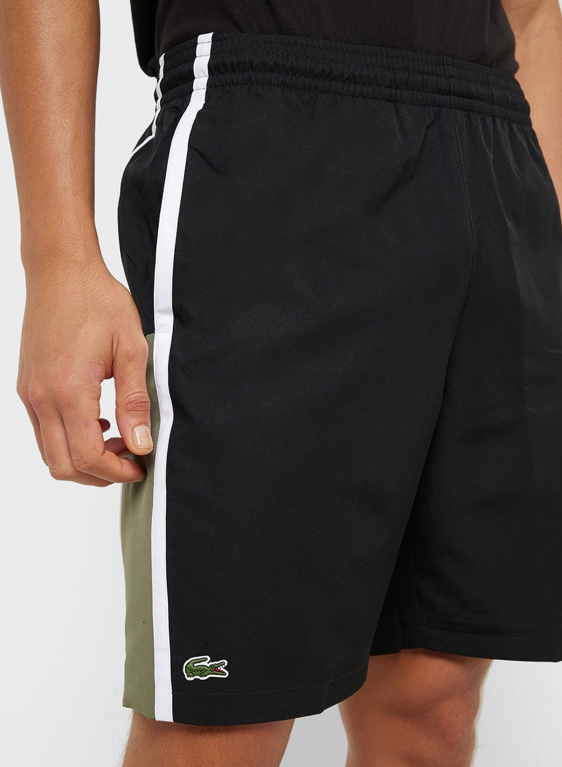 لاكوست شورت برباط بألوان متداخلة - Image 4