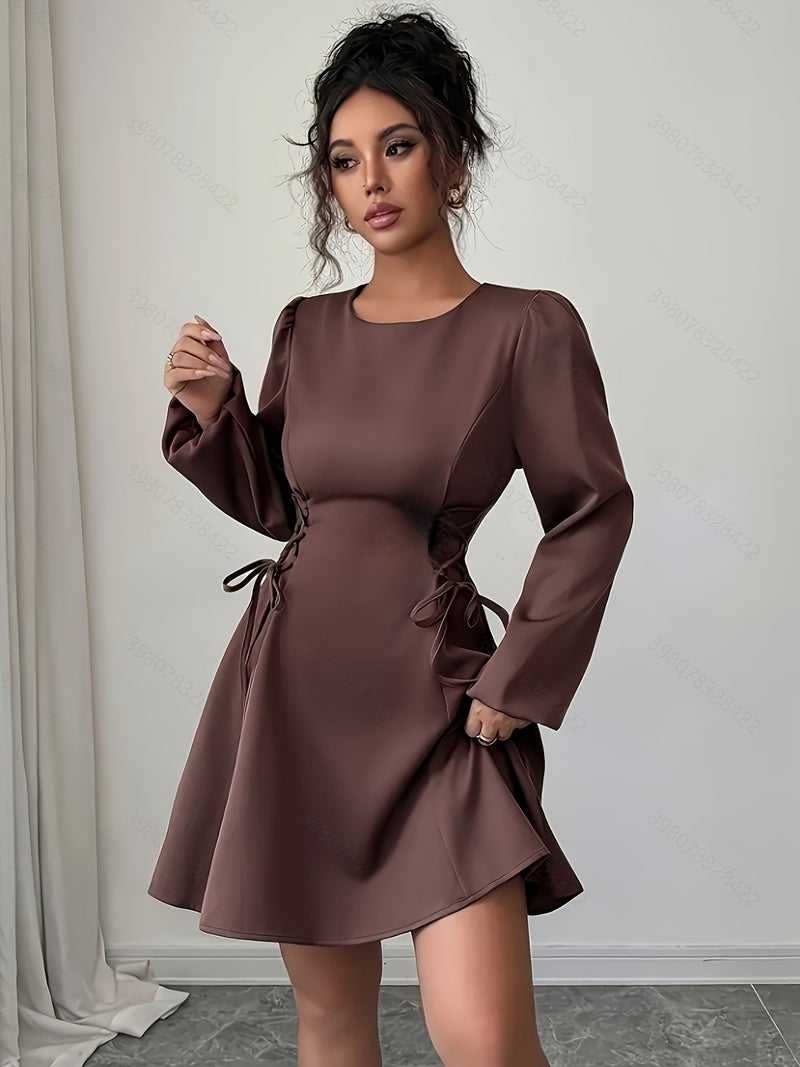 ZJ0925022 Women's Fashion Elegant Spring\u002FAutumn Dress - Image 2