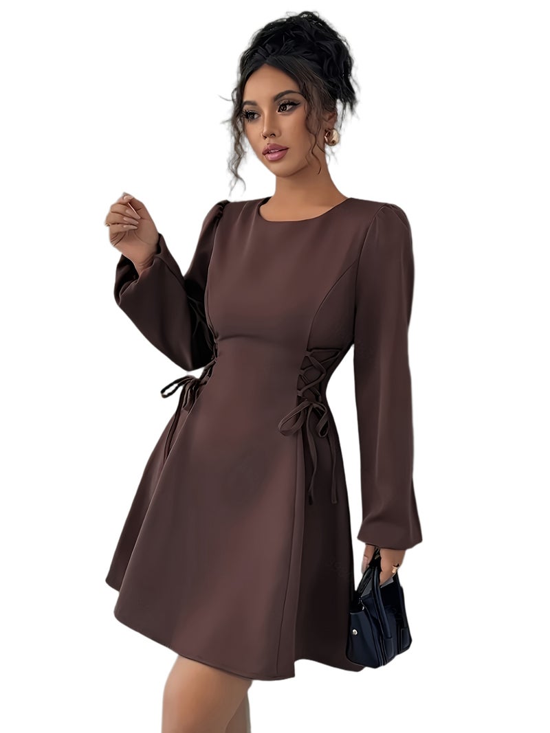ZJ0925022 Women's Fashion Elegant Spring\u002FAutumn Dress - Image 1