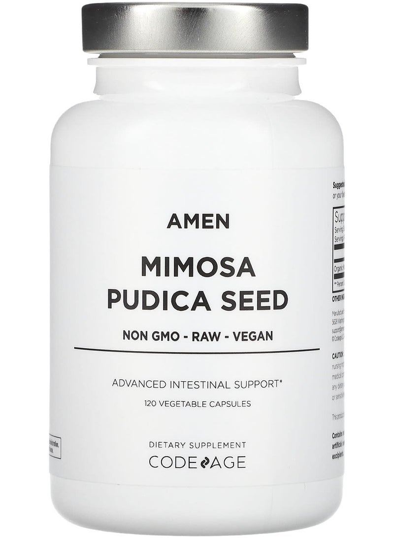 Codeage Amen, Mimosa Pudica Seed, 120 Vegetable Capsules