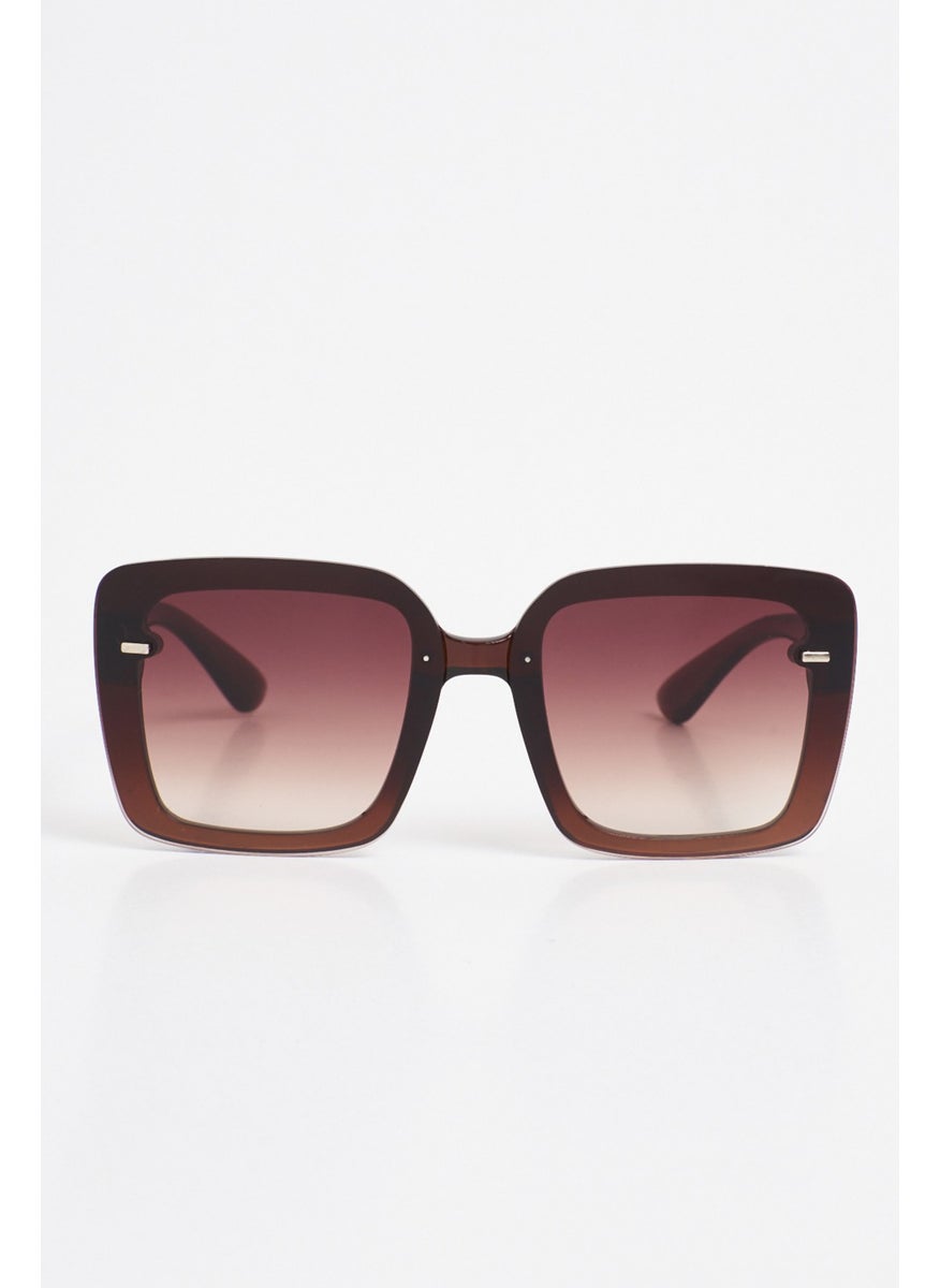 Aqua Di Polo 1987 Women's Brown UV 400 Protection Sunglasses APSN004301  - Image 1