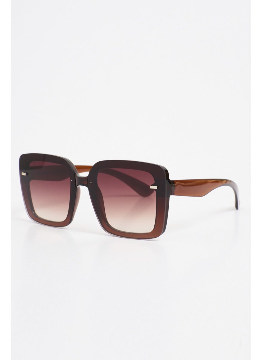 Aqua Di Polo 1987 Women's Brown UV 400 Protection Sunglasses APSN004301  - Image 3
