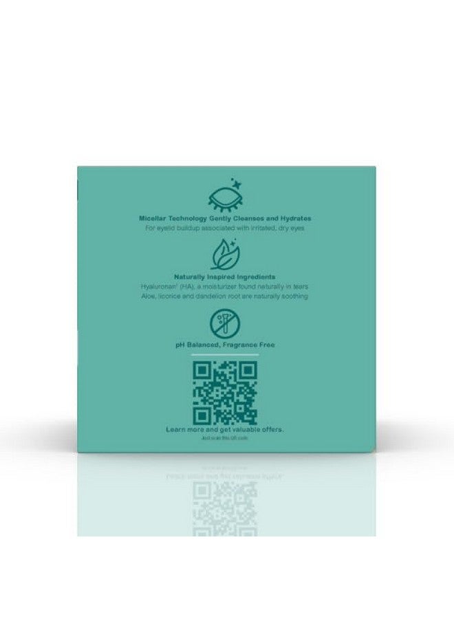 Biotrue Micellar Eyelid Care for Irritated and Dry Eyes Cleansing Wipes, from Bausch + Lomb, Multi, 30 Count ((Pack of 2)) - Image 5