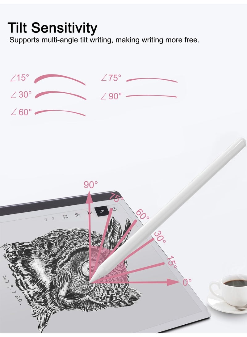 سيوو أطراف قلم Apple Pencil بديلة مطورة، عبوة من ٦ قطع مع حافظة شفافة، لا تتآكل، طرف دقيق للتحكم الدقيق، أطراف معدنية، متوافقة مع قلم Apple Pencil الجيل الأول/الجيل الثاني/USB-C وقلم iPad Pro - Image 3