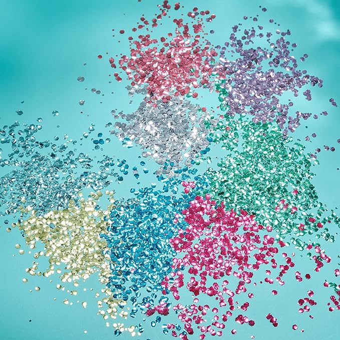 Biodegradable Eco Chunky Glitter by Moon Glitter Pink Cosmetic Bio Festival Makeup Glitter for Face Body Nails Hair Lips 3g