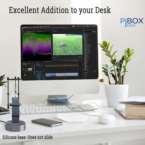 pibox India M.2 NVMe NGFF SSD Docking Station - PiBOX India Dual Protocol NVMe SATA Dock USB 3.0 10Gbps, Heavy Aluminum M.2 SSD Dock with Heat Dissipation, Tool-Free M Key B&M Key 2230/2242/2260/2280 RTL9210B - Image 3