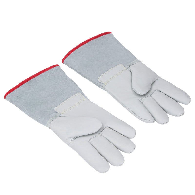 Antifreeze Gloves: 3-Layer Waterproof Cowhide, -500℉ Cold Resistance, Double-Stitched Wrist - Durable Puncture & Tear Protection, Protective Gloves for Liquid Nitrogen Handling, Biomedical Research, I - Image 3
