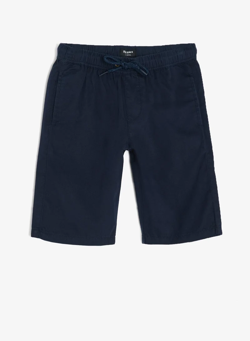 ريبلز مع نمشي Boys Woven Pull-On Shorts