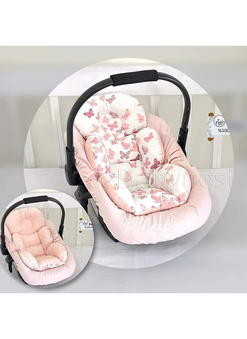 Ebabynest Kelebek Series Powder Stroller Bottom Cushion