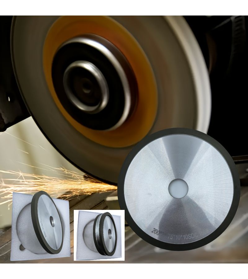Resin Bond Diamond Grinding Wheel A125mm 150 Grit For Carbide Tools 1pc - Image 4
