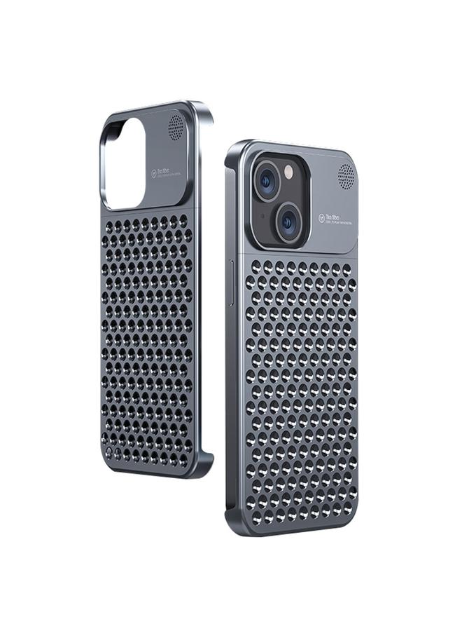 S-TOP Case For iPhone 15 Aromatherapy Aluminum Alloy Cooling Phone Case - Image 1