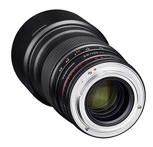 Samyang 135mm f20 ED UMC Telephoto Lens for Canon EF Digital SLR Cameras - Image 3