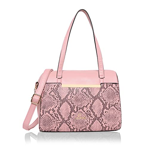 Lavie Python Viga Boxbag For Women(Lt Pink) - Image 1