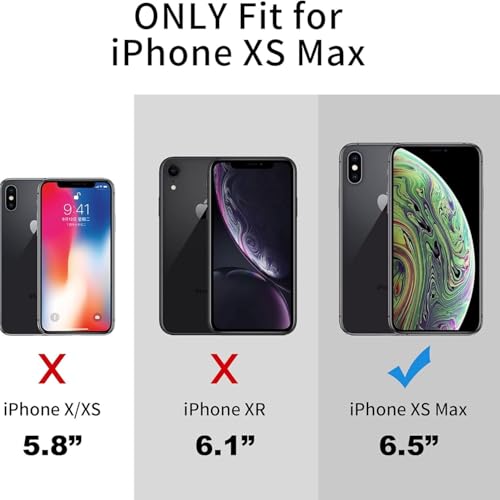 MAGICHUB Luxury Paper Thin Back Case Cover for iPhone Xs Max | Matte Finish | Compatible with magsafe | (White) - Image 2