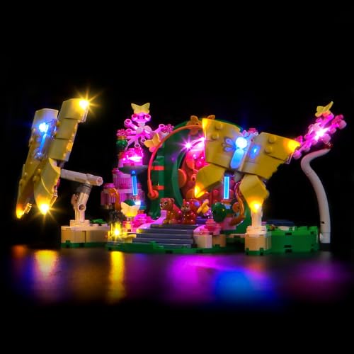 LocoLee Light kit Compatible with Lego 75688 Wicked Glindas Wedding Day No Model Only Light LED Lighting Accessories Compatible with Lego 75688 - Image 5