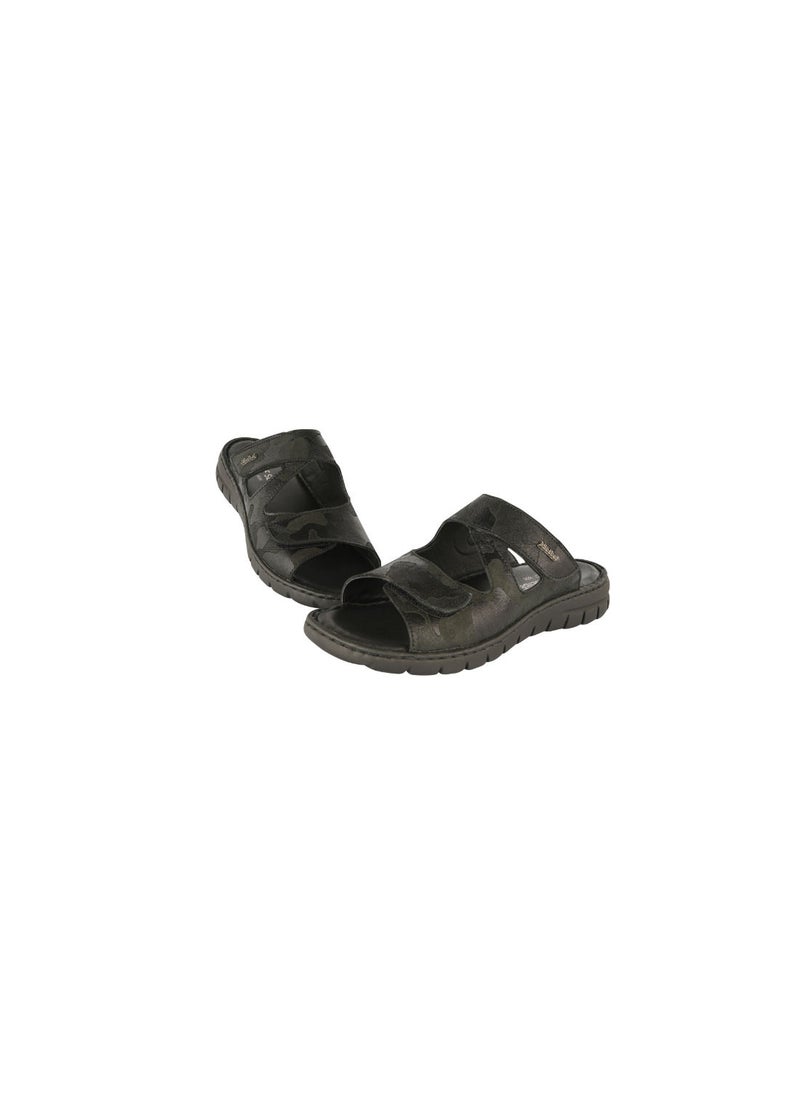Josef Seibel - Josef Seibel Ladies Flat  Sandals 93447-AR Black 071-2011 - Image 1