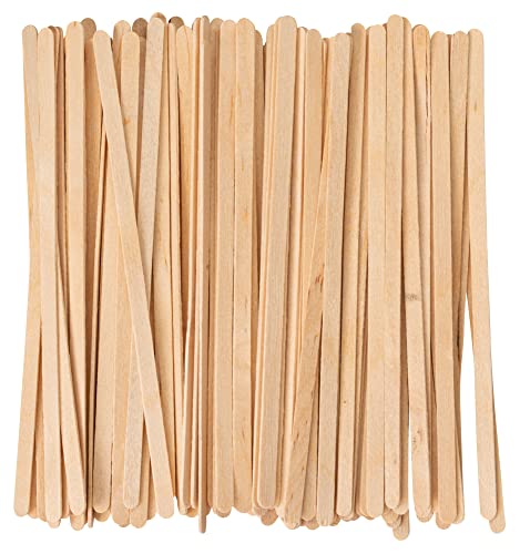 Gusto 500 Count 55 Inch Wooden Coffee Stirrers  Wood Stir Sticks Biodegradable EcoFriendly Wood Stirrers for Coffee  Cocktails  Formerly Comfy Package