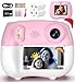 Yakry Kids Instant Print Camera for Girls Ages 310 Front Rear Dual Lens Selfie Camera with Instant Photo Printing 1080P Video 24 Screen 16X Zoom 32GB Card 4 Paper Rolls Pink - Image 3