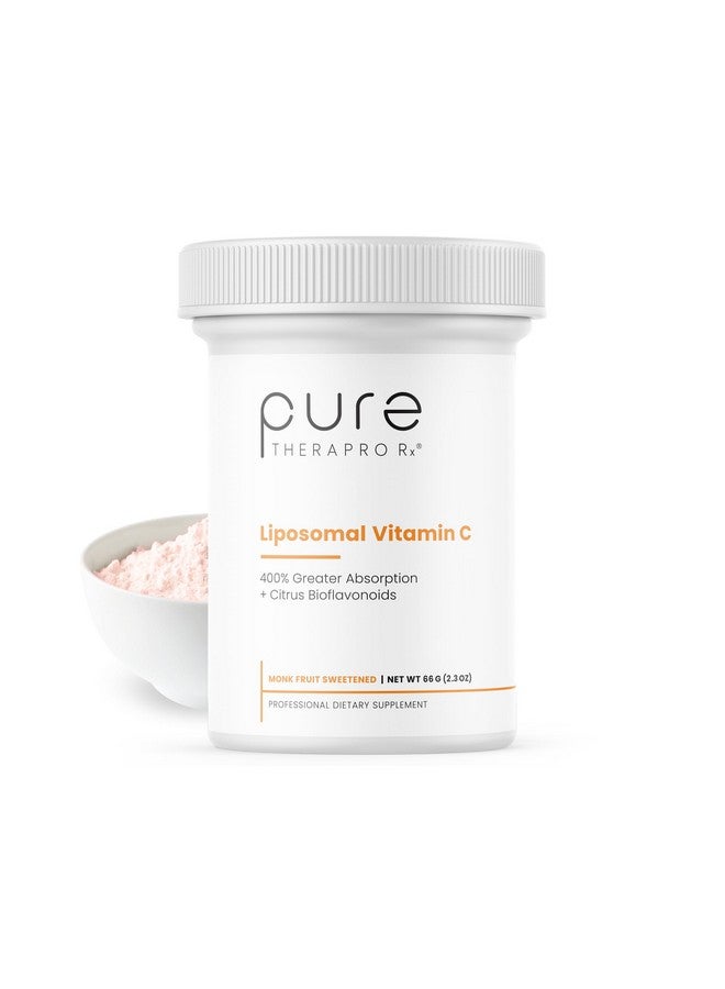 Pure TheraPro Rx Liposomal Vitamin C Powder, Patented PureWay Vegan Vitamin C Supplement, Supports Healthy Aging, Immune Function & Collagen Formation, Non-GMO, Made in The USA (66g,120 Servings) - Image 1