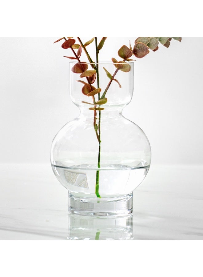 ROYAL FURNITURE Atlas Clear glass vase 10.5x20cm  - Image 2