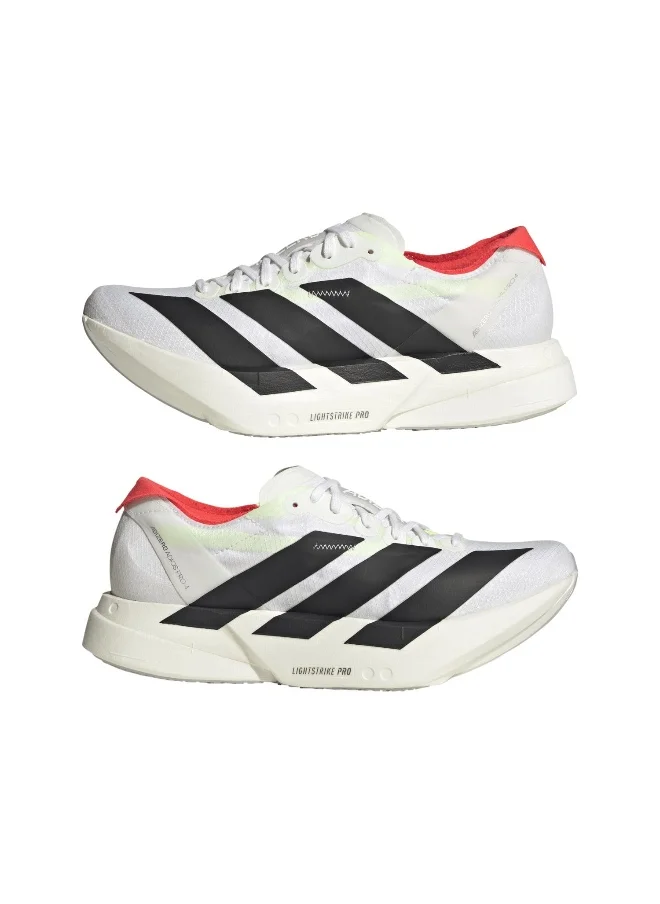 اديداس Adidas Adizero Adios Pro 4 W White Running Shoes For Women 3.5