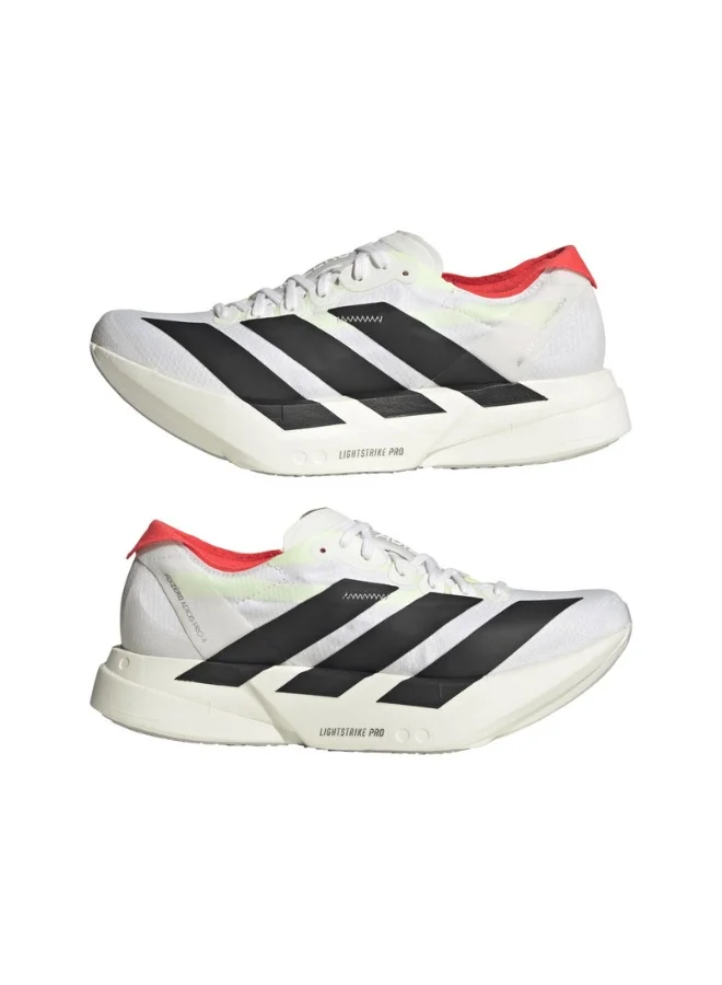 اديداس Adidas Adizero Adios Pro 4 W White Running Shoes For Women 3.5