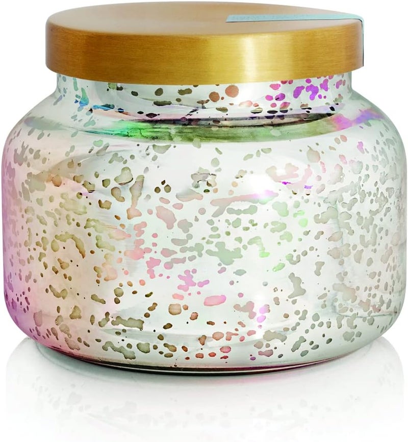 Capri Blue Mercury Iridescent Signature Jar Candle - 19 Oz - Volcano - Image 1