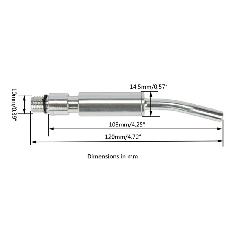 Stainless Steel Metal Washer Connector Bearing Tube Nozzle For Car Accessories - Image 4