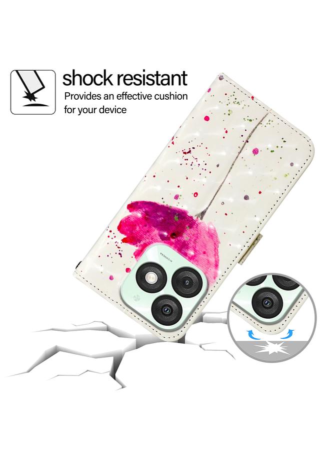 S-TOP Case For Itel A50 3D Painting Horizontal Flip Leather Phone Case - Image 5