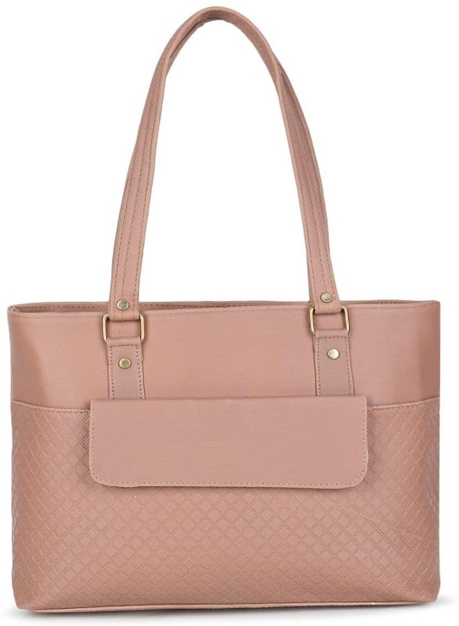 Nexeura Women’s Stylish Handbag for Office, College & Casual Use | Trendy Shoulder Tote Bag with Spacious Compartments | Travel, Work, Shopping Purse for Girls & Ladies - Elegant Everyday Accessory (BEIGE) - Image 1