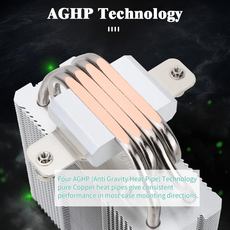 Thermalright Assassin X120 Refined SE CPU Air Cooler,TL-C12C PWM Fan with 1550RPM, 148mm High CPU Cooling, 25.6DBa, for AM4/AM5/Intel LGA 1150/1151/1200/1700/1851 - Image 2