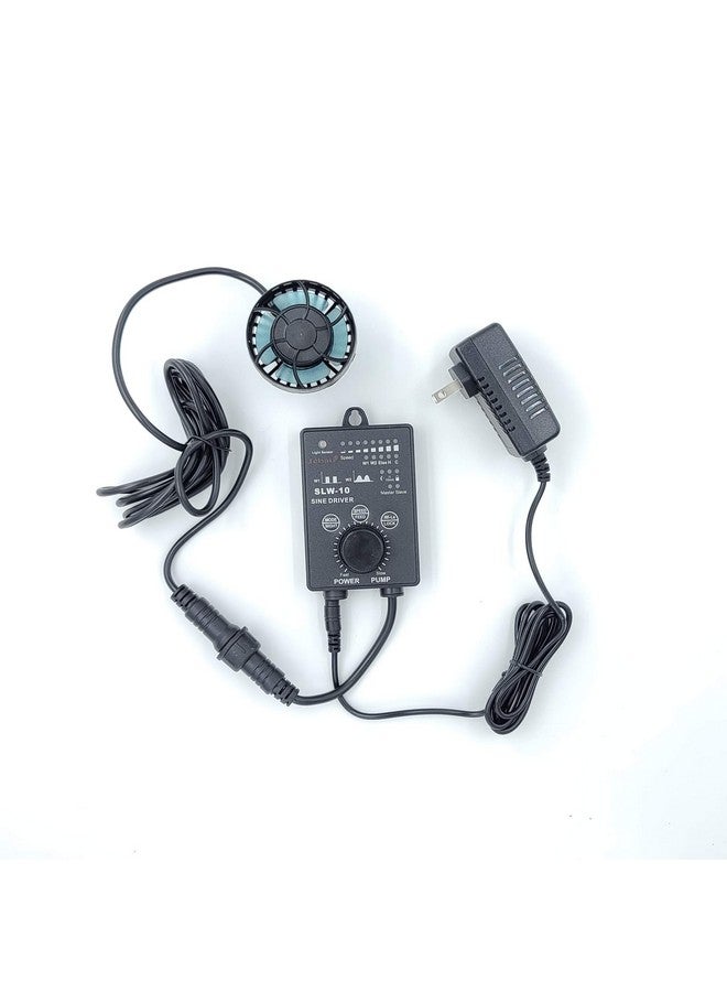 Jebao SLW Wave Maker Flow Pump with Controller for Marine Reef Aquarium (SLW-10, 1065 GPH) - Image 1
