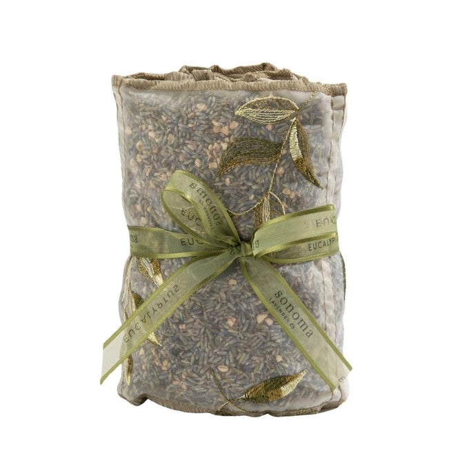 DRIED EUCALYPTUS AND LAVENDER SACHETS BY THE YARD FOR DRAWERS AND CLOSETS NATURAL AIR FRESHENER FOR HOME CAR BAG ROOM AND CLOSET