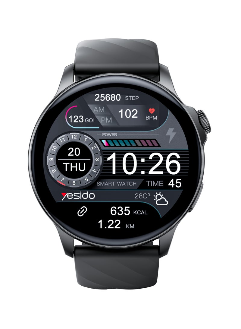 Yesido IO29 Multifunctional Long Battery Life Smart Bluetooth Call Watch Heart Rate Test Sports Phone Watch - Image 1