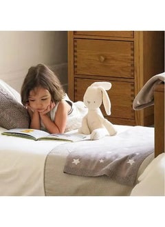 Generic Soft Long Ears Bunny Cute Soft Plush Toy For Kids Durable And Sturdy Lightweight-Soft Rabbit Huggable Plush Toy, Cuddly Gifts  - Image 4