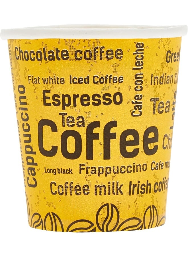 ALSAQER 6.5 OZ Disposable Paper Cup for Hot Tea, Cawa, Coffee, Khawa, Water, Karak Cups, for Home or Office Use (1000 Pieces/Full Carton)  - Image 2
