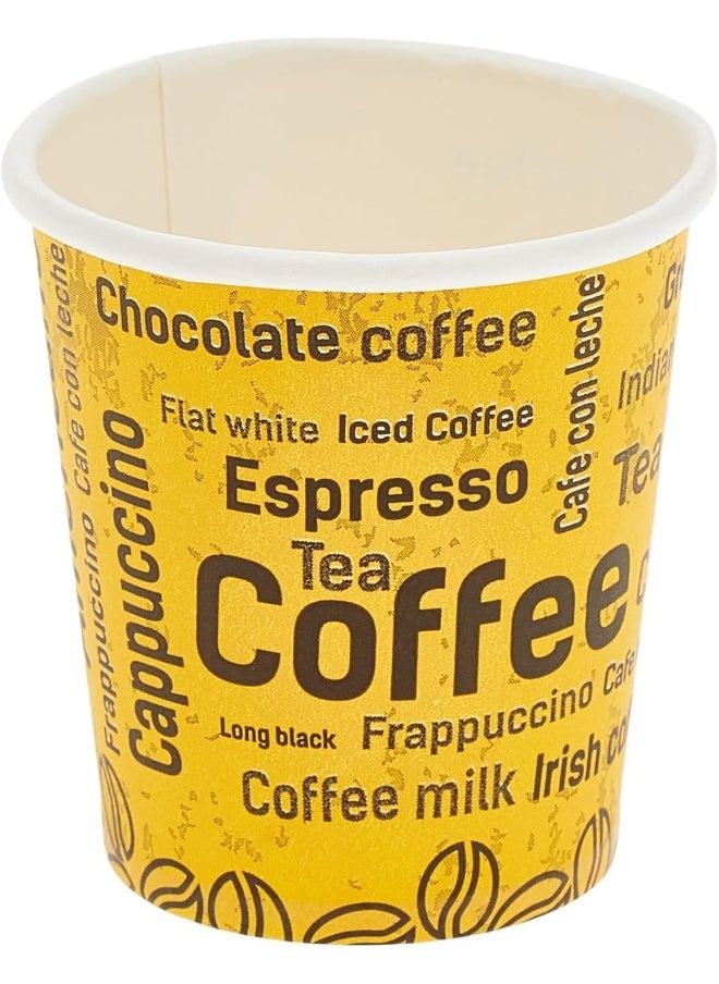 ALSAQER 6.5 OZ Disposable Paper Cup for Hot Tea, Cawa, Coffee, Khawa, Water, Karak Cups, for Home or Office Use (1000 Pieces/Full Carton)  - Image 3