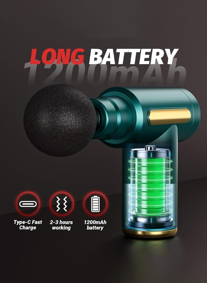 Mini massage gun, portable muscle massager, deep tissue massage, athlete-specific massage device - Image 2