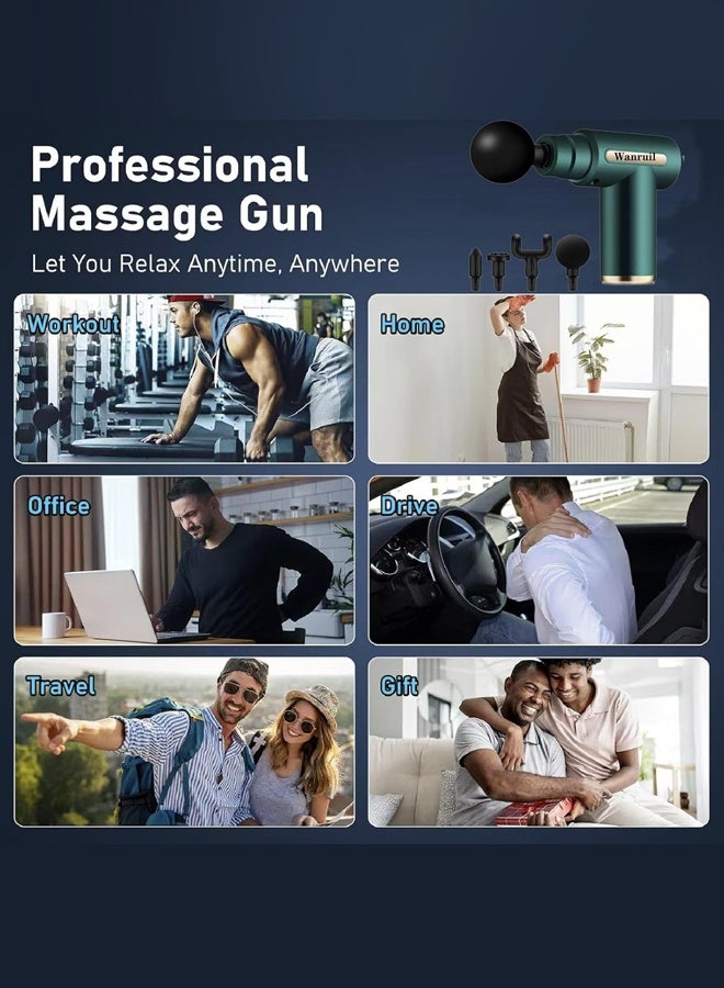 Mini massage gun, portable muscle massager, deep tissue massage, athlete-specific massage device - Image 3