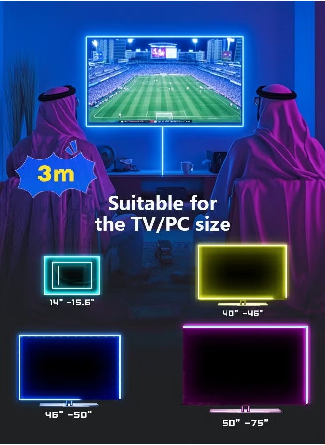 Alruht LED Light Strip Neon light with Remote Control, UK Plug Charge,Waterproof, Ideal for Patterns lighting, TV Backlighting, Gaming Room, Bedroom and Indoor Decor  - Image 2