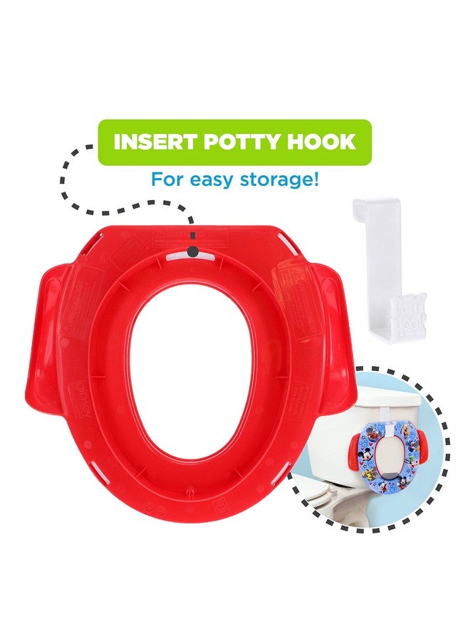 ginsey Disney Mickey Mouse "Hot Diggity Dog" Soft Potty Seat - Image 4