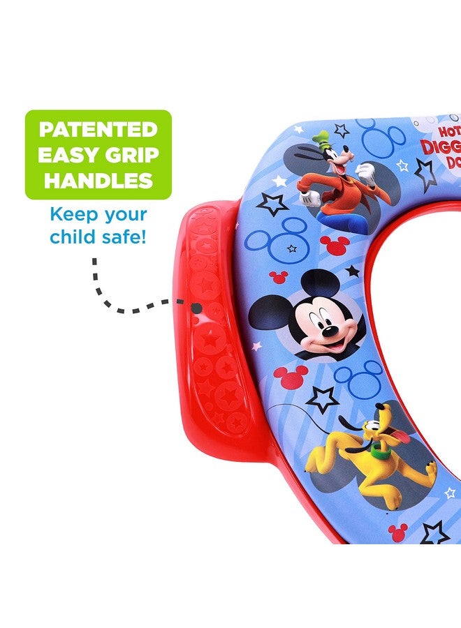ginsey Disney Mickey Mouse "Hot Diggity Dog" Soft Potty Seat - Image 1