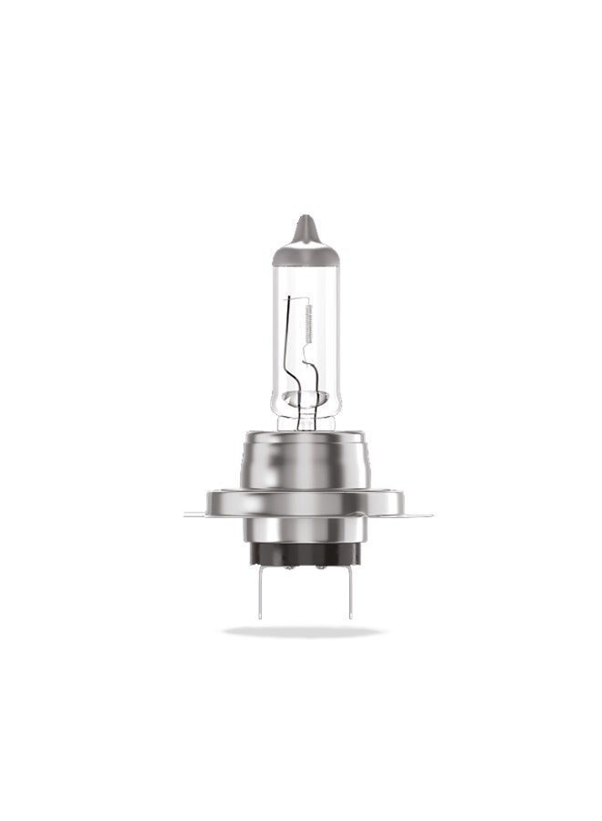 الكا لمبة السيارة Alca® H7 12V 55W Halogen Headlight Bulb هي لمبة هالوجين مخصصة للمصابيح الأمامية، وتتميز بإضاءة قوية مع توزيع متوازن للضوء لتوفير رؤية أوضح أثناء القيادة الليلية، مع تقليل الإبهار بفضل زجاج الكوارتز المضاد للأشعة فوق البنفسجية. - Image 2