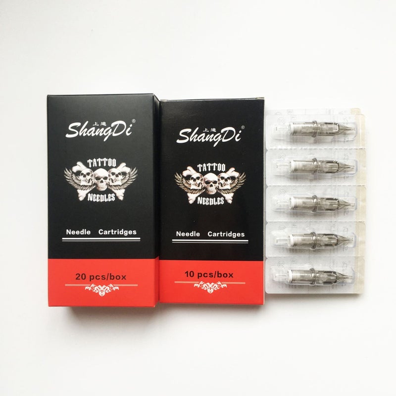 Factory supply tattoo integrated needle Xia'an motor machine needle yellow dragonfly colorful silicone rings transparent needle tattoo short needle pen - Image 5